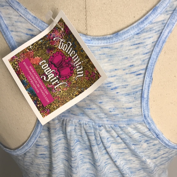 NWT Bohemian Cowgirl Free Spirit embroidered tank - Picture 6 of 8